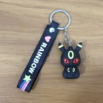 Cute Cartoon Silicone 3D Key Chain with Metal Hook & Strap (Pack of 1 / Mix Design) - Full Detail by Nari Haat, India...