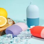 Beauty Ice Roller for Face & Eye Massage (Reusable, Purple / Without Box) - Back View by Nari Haat, Indian ethnic wea...