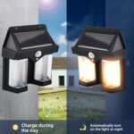 Outdoor Solar Wall Lamp Waterproof High Quality Induction Garden Night Lamp 1 Pc - Full Detail by Nari Haat, Indian e...