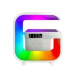 Multi-function Wireless Speaker Audio Desk Lamp Wireless Charger (1 Pc) - Back View by Nari Haat, Indian ethnic wear,...