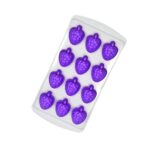 Silicone Mold Ice Cube Tray Creative Sweet Multi Type Ice Tray , Ice Cube Trays Multi Fruit Shape Ice Tray (1 Pc) - B...