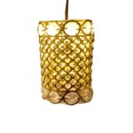 Antique Golden Jhoomer Chandelier – Diwali & Christmas Decor (1 Pc) - Sleeve Design by Nari Haat, Indian ethnic wea...