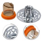 Shower Stopper, Anti-Odour Floor Drain Core with Filter Mesh (1 Pc) - Back View by Nari Haat, Indian ethnic wear, wom...