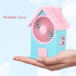 Mini Rechargeable Portable Personal Desk Fan (Battery Not Include) - Full Detail by Nari Haat, Indian ethnic wear, wo...