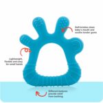 Silicone Baby Teether Pack of 1 (Mix Design & Color) - Full Detail by Nari Haat, Indian ethnic wear, women clothing, ...