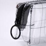 Transparent Pencil Pouch With Zipper (1 Pc) - Closeup Embroidery by Nari Haat, Indian ethnic wear, women clothing, de...