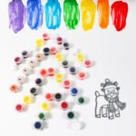 Acrylic Paint Color Kits 1 Set, Multi Color (1 Set) - Back View by Nari Haat, Indian ethnic wear, women clothing, des...