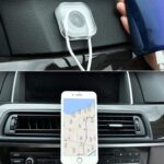 Multi Purpose Square Gel Pads for Holding Mobile & Spiral Cable Protector (1 Pc) - Fabric Detail by Nari Haat, Indian...