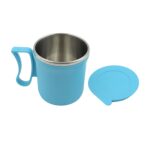 300ml Stainless Steel Mug: Insulated, Leakproof Lid, Hot/Cold Drinks (Mix Color) - Closeup Embroidery by Nari Haat, I...