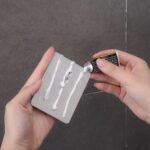 Stainless Steel Mop Broom Holder Organizer, With Glue 6gm Adhesive Wall Mounted Mop Organizer Storage Rack Clip Heavy...