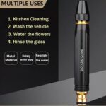 High Pressure Water Gun Nozzle – Car Wash & Garden Spray Gun (Alloy) - Full Detail by Nari Haat, Indian ethnic wear...