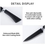 Stainless Steel Knife Set With Chef Peeler And Scissor (6 Pieces) - Full Detail by Nari Haat, Indian ethnic wear, wom...