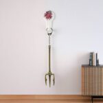 Aquaman Metal Keychain - Durable Stainless Steel Design (1 Pc) - Neckline Detail by Nari Haat, Indian ethnic wear, wo...