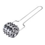 Stainless Steel Meat Tenderiser | Kitchen Multipurpose Hammer (1 Pc) - Front View by Nari Haat, Indian ethnic wear, w...