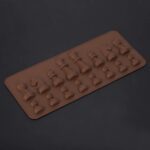Silicone Chocolate Mould Chess Shape (1 Pc) - Neckline Detail by Nari Haat, Indian ethnic wear, women clothing, desig...