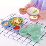 Mickey Mouse Shape Plates for Kids, BPA Free, & Unbreakable Children’s Food Plate - Full Detail by Nari Haat, India...