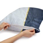 Pillow Covers, Couch Pillows Cover, Soft Pillow Covers (1 Pc / 60 × 60 CM) - Neckline Detail by Nari Haat, Indian et...