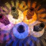 Crystal Diamond LED Table Lamp with 16 Colors – Bedroom Decor - Full Detail by Nari Haat, Indian ethnic wear, women...