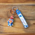 Cute Silicone 3D Key Chain with Metal Hook & Strap (Pack of 1) - Full Detail by Nari Haat, Indian ethnic wear, women ...