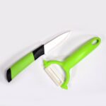 Ceramic Revolution Series Utility Knife and Peeler Gift Set - 2pc - Closeup Embroidery by Nari Haat, Indian ethnic we...