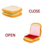 Sandwich Shaped Note / Sticky Notes / Memo Notes, Unique Mini Notes (Multicolor) - Full Detail by Nari Haat, Indian e...