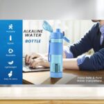 Alkaline Water Bottle with Food Grade Plastic, Stylish & Portable (Particulates Not Included) - Full Detail by Nari H...
