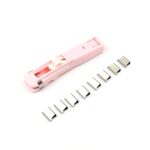 Portable Paper Clamp With 8 Pcs Clip Dispenser Handheld Paper Fast Clam (1 Set) - Sleeve Design by Nari Haat, Indian ...