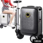 Electric Suitcase Smart Scooter – Riding Luggage with Removable Power (1 Pc) - With Dupatta by Nari Haat, Indian et...