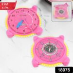 2-in-1 Navigation / Direction North-South Compass with Clock (1 Pc) - With Dupatta by Nari Haat, Indian ethnic wear, ...
