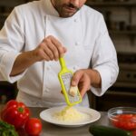 Stainless Steel Vegetables & Fruits Shredder for Kitchen Cheese Grater (1 Pc) - Full Detail by Nari Haat, Indian ethn...