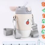 Stainless Steel Coffee Tean Bottle 350ML, Insulated Water Bottle - Sleeve Design by Nari Haat, Indian ethnic wear, wo...