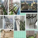 Clothes Rail Rack for Drying Clothes with Foldable Airer & Towel Holder for Home - Neckline Detail by Nari Haat, Indi...