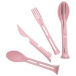 3 in 1 Reusable Spoon, Knife Forks Tableware, Spoon (3 Pcs Set) - Full Detail by Nari Haat, Indian ethnic wear, women...