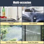 High Pressure Water Gun Nozzle – Car Wash & Garden Spray Gun (Alloy) - Full Detail by Nari Haat, Indian ethnic wear...