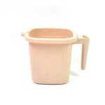 Plastic Square Bath Water Mug (1 Pc / 1000 ML / Mix Color) - Sleeve Design by Nari Haat, Indian ethnic wear, women cl...