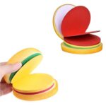 Burger Shaped Note / Sticky Notes / Memo Notes, Unique Mini Notes (Multicolor) - Sleeve Design by Nari Haat, Indian e...