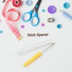 Sharp Stainless Steel Tailoring Scissors for Professionals (9.5 Inch) - Fabric Detail by Nari Haat, Indian ethnic wea...