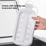 Ice Cube Trays 2 in 1 Portable Ice Ball Maker, 17 Round Ice Cube Mold  (1 Pc) - Closeup Embroidery by Nari Haat, Indi...