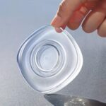 Multi Purpose Square Gel Pads for Holding Mobile & Spiral Cable Protector (1 Pc) - Front View by Nari Haat, Indian et...