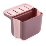 Small Multifunction Sink Drain Basket - Universal & Foldable - Sink Trash Holder Sink Side Storage Drainer Strainer B...