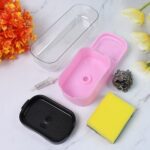 2 in 1 Plastic Dish Soap Liquid Dispenser Sponge Holder ,Sabudani  (1 Set) - Closeup Embroidery by Nari Haat, Indian ...