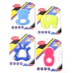 Silicone Baby Teether Pack of 1 (Mix Design & Color) - Full Detail by Nari Haat, Indian ethnic wear, women clothing, ...