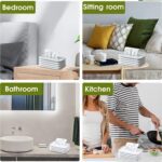 Simple Silicone Tissue Holder – Cube/Cylinder Tissue Box for Bathroom, Office - Fabric Detail by Nari Haat, Indian ...