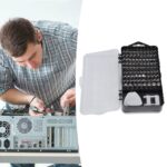 Screwdriver Electronic Laptop, Mobile Repair Tool Kit (117 Pcs Set) - Fabric Detail by Nari Haat, Indian ethnic wear,...