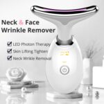 Electric Face Massager Wrinkle Remover LED Photon Face Beauty Device (1 Pc / Plastic) - Fabric Detail by Nari Haat, I...