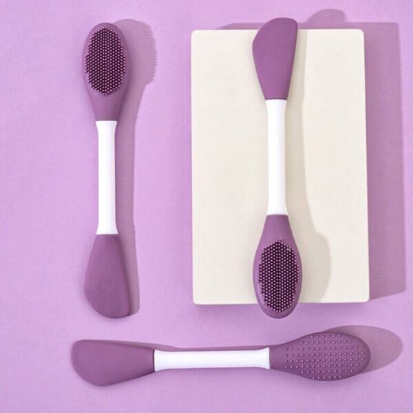 Double-Headed Silicone Mask Brush