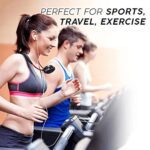 Hand Free Personal Fan - Portable USB Battery Rechargeable With Battery Comaprtment Mini Fan - Headphone Design Weara...