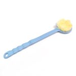 Back Scrubber for Shower Dry Body Brush Back Brush Long Handle (1 Pc / B Grade) - Sleeve Design by Nari Haat, Indian ...