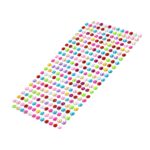 Self Adhesive Multi Size Shaped Shining Stones Crystals Stickers - Closeup Embroidery by Nari Haat, Indian ethnic wea...