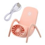 Portable Mobile Phone Holder Fan – Handheld, Multi-Function (Battery Not Include) - Back View by Nari Haat, Indian ...